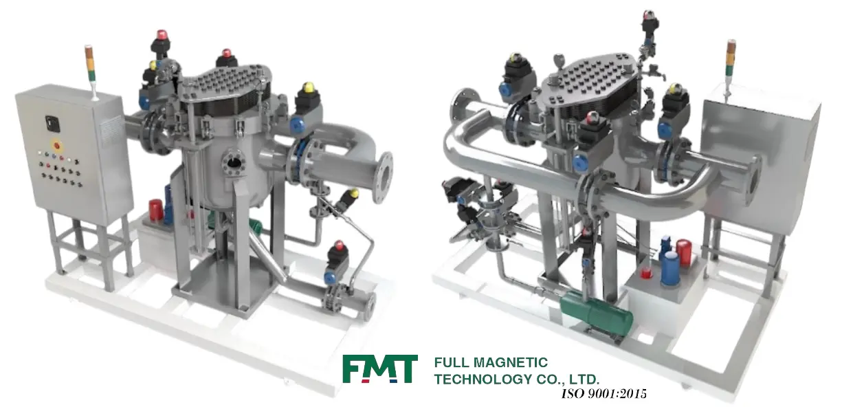 Automatic Fluid Magnetic Separator detail